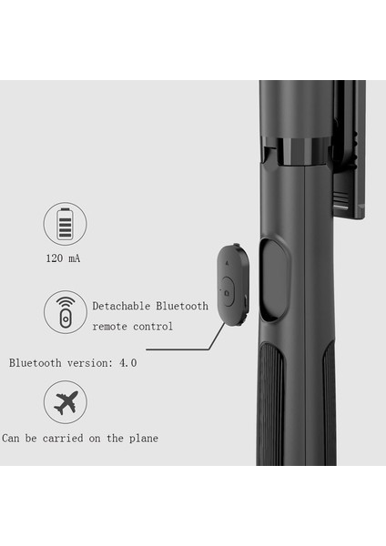 P81 1.7 M Entegre Bluetooth Selfie Sopa Vibrato Uzaktan Kumanda Makyaj Aynası (Yurt Dışından) modelleri