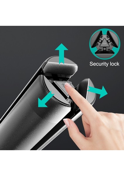Q03S Hafif Doldurma Bluetooth Selfie Sopa Tripod Cep Telefonu Tutucu - Siyah (Yurt Dışından)