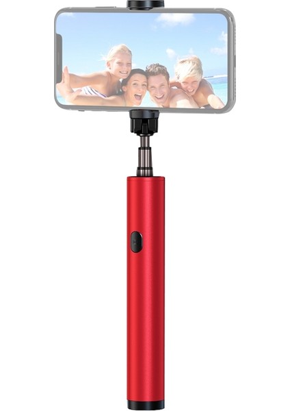 M18 Taşınabilir Selfie Sopa Uzaktan Kumanda Cep Telefonu Tutucu - Siyah (Yurt Dışından)