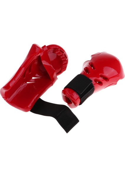 Çocuk Karate Makarat Eldivenleri Mma Judo Taekwondo Dövüş Sanatları Jiu-Jitsu Mitts Kırmızı - S (Yurt Dışından)