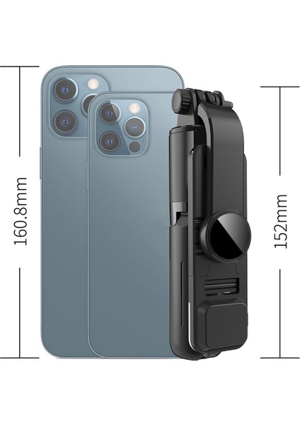 Tripodlu Bluetooth Selfie Çubuğu - Siyah (Yurt Dışından)