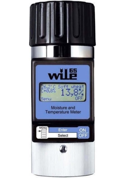 65 Sıkmalı Tahıl Hububat Nem ve Sıcaklık Ölçer