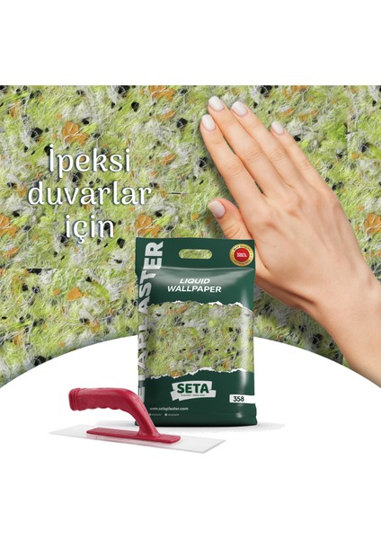 Seta Plaster / G-358 / Ipek Sıva | Canlı Sıva | Dekoratif Sıva