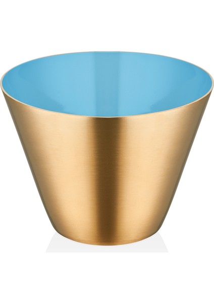 - Konik Çerezlik - Gold & Blue - Mat - 7 cm