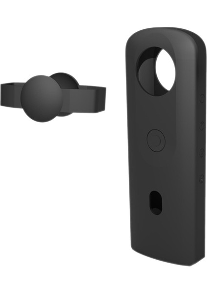 Koruyucu Kapak Yumuşak Kılıf Ricoh Theta Için Şok Geçirmez Sc2 360 Kız Kadın Siyah