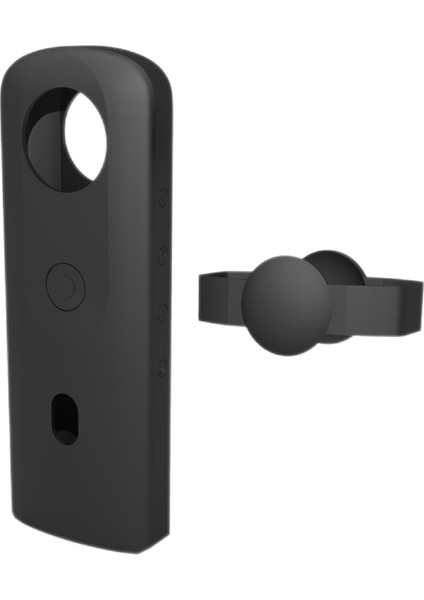 Koruyucu Kapak Yumuşak Kılıf Ricoh Theta Için Şok Geçirmez Sc2 360 Kız Kadın Siyah