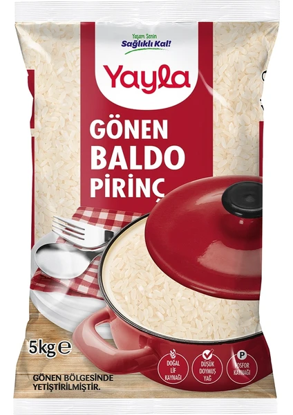 Baldo Pirinç Gönen Bölgesi Mahsulü 5 kg