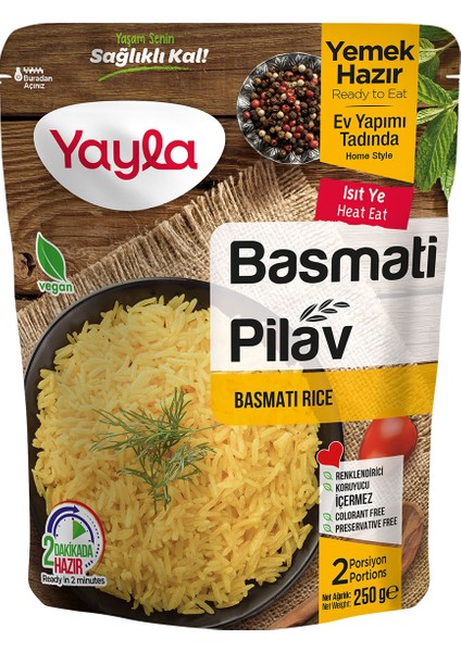 Basmati Pirinç Pilavı 250 gr