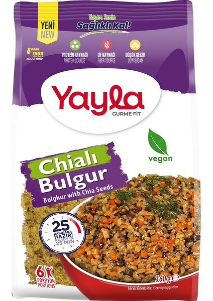 Gurme Fit Chialı Bulgur 360 gr