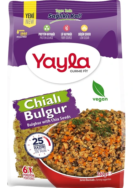 Gurme Fit Chialı Bulgur 360 gr