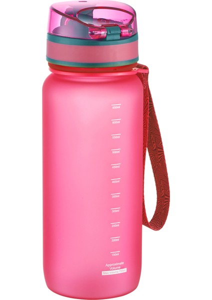 650 ml Pembe Tritan Su Matarası