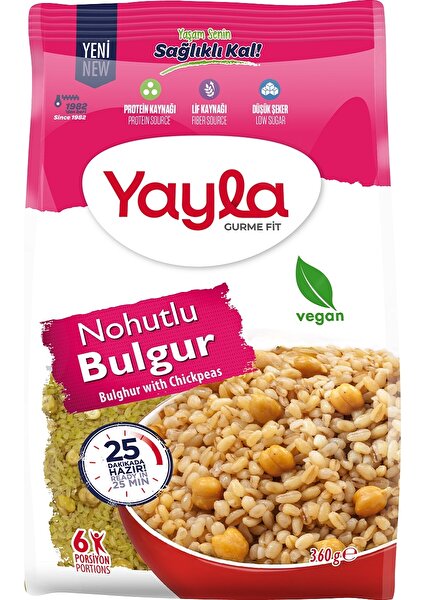 Gurme Fit Nohutlu Bulgur 360 gr