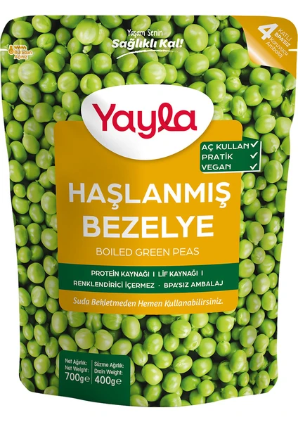 Haşlanmış Bezelye 700 gr