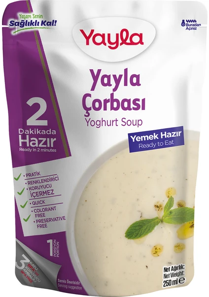 Hazır Yayla Çorbası 250 gr