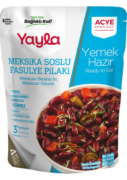 Meksika Soslu Pilaki 400 gr