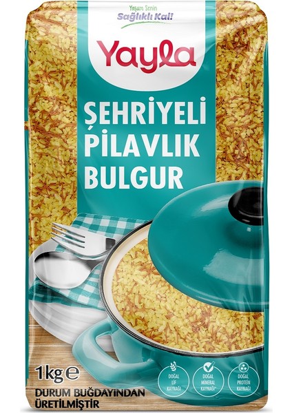 Şehriyeli Pilavlık Bulgur 1 kg