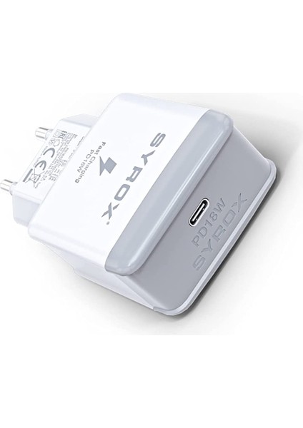 PD18B 18W 3.0 Cype-C Hızlı Şarj Adaptörü