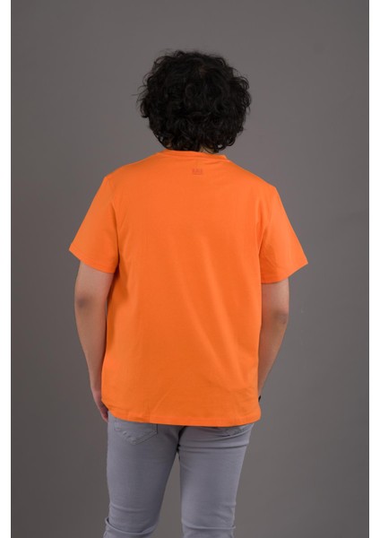 Slimfit Baskılı Sıfır Yaka Erkek Penye T-Shirt modelleri