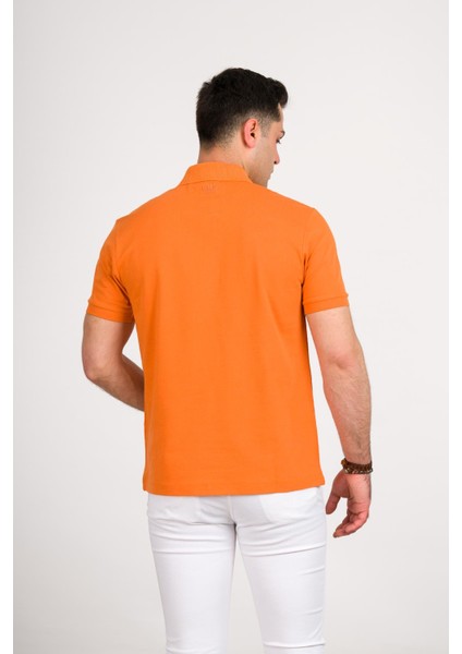 Regular Fit Fermuar Detaylı Polo Yaka Pamuklu Erkek T-Shirt modelleri