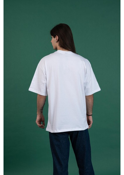 Oversize Cep Aksesuarlı Sıfır Yaka Penye Erkek T-Shirt fırsatları