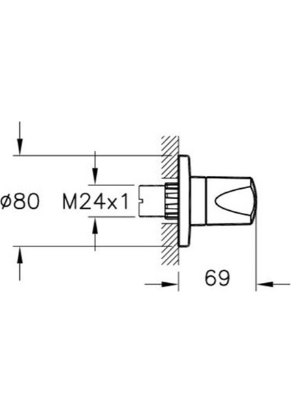 Angel Valves Ara Musluk 1/2" (10'lu Paket) 2201800M