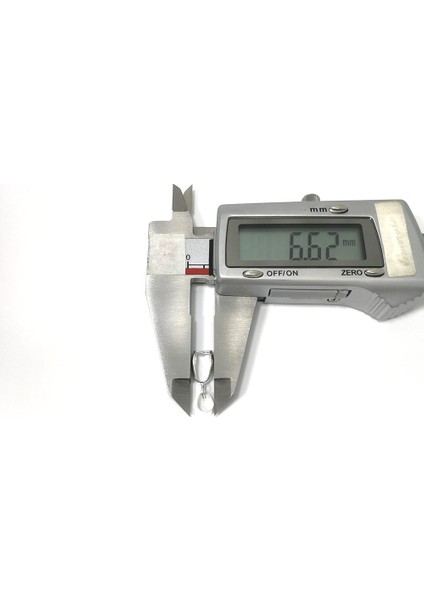 Reçine Epoksi Takı Kıskacı - Gümüş - 6.5 mm - 25 Adet indirimleri