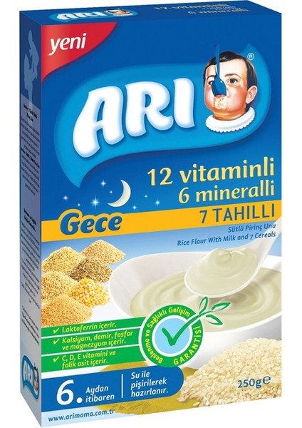 7 Tahıllı Gece 250 gr