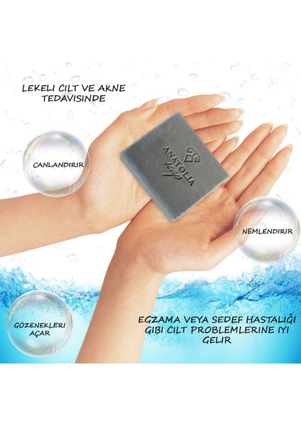 Aktif Karbon Sabunu Saç Diplerini Temizleyerek Saçların Daha Parlak, Canlılık . indirimleri