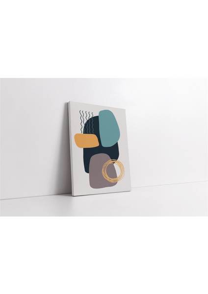 Soyut Modern Desenler Kanvas Tablo