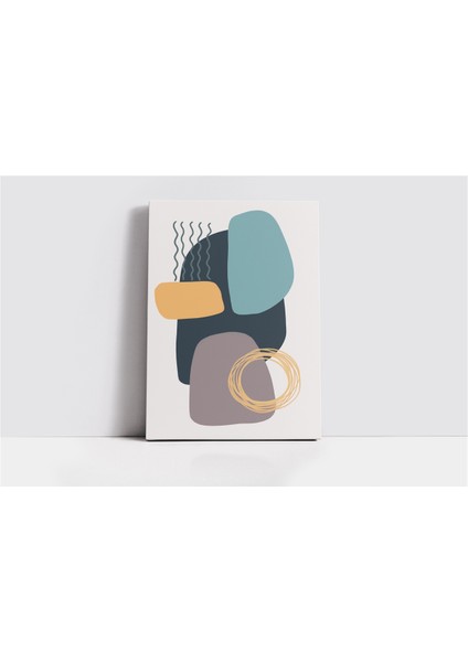 Soyut Modern Desenler Kanvas Tablo