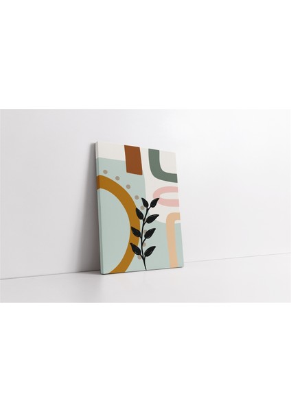 Renkli Modern Desenler Kanvas Tablo