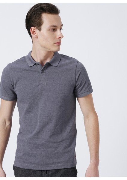 Düz Antrasit Erkek Polo T-Shirt 222 Lcm 242056 Mıless Antrasıt