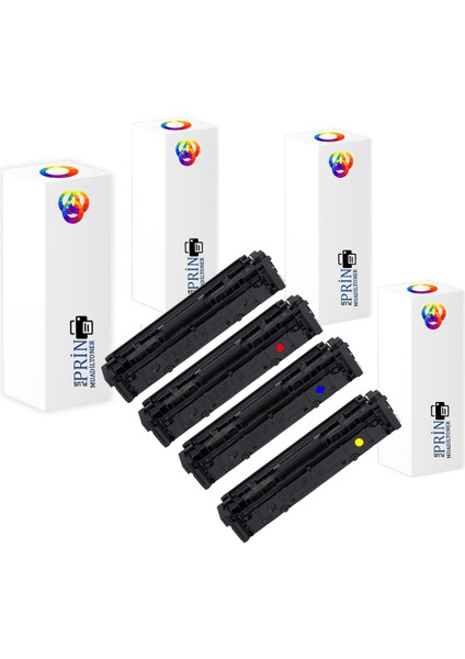 CRG-045 Canon I-Sensys MF-634CDW Muadil Toner Seti