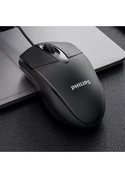 SPK7105 Kablolu USB Optik Mouse 1000Dpi Siyah