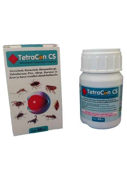 Tetracon Cs Konsantre Genel Haşere Böcek Ilacı 50 ml