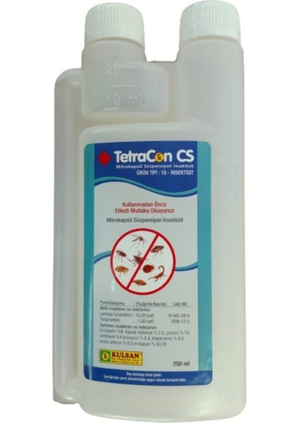 Tetracon Cs Konsantre Genel Haşere Böcek Ilacı 250 ml