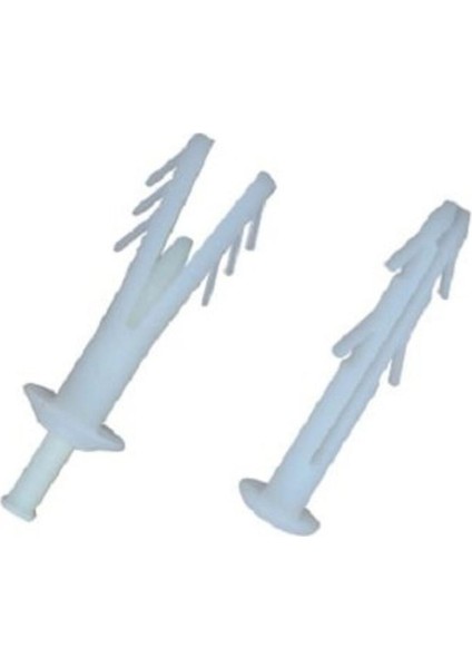 Plastik Çivili Korniş Dübeli 7 mm Extra 1 Paket- 50 Adet