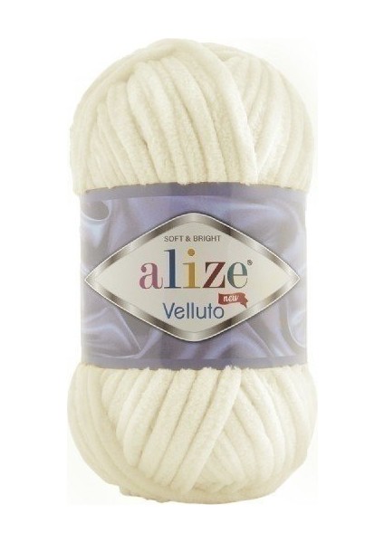 Velluto (5 Li Paket) - 62 - Ack - Krem