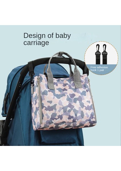 Lovehome Geniş Kapasiteli Anne Bebek Çantası - Kamuflaj (Yurt Dışından) fırsatları