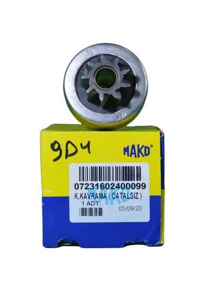 72316024 Marş Dişlisi 9 Diş Içten Freze Mako