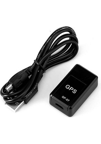 Manyetik Gps Gerçek Zamanlı Takip Cihazı - Siyah (Yurt Dışından)