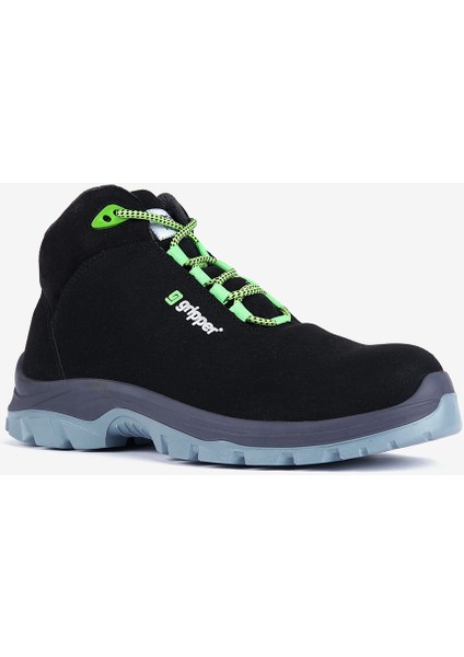 GPR-154 S2 Siyah Microfiber Nubuk Iş Ayakkabısı