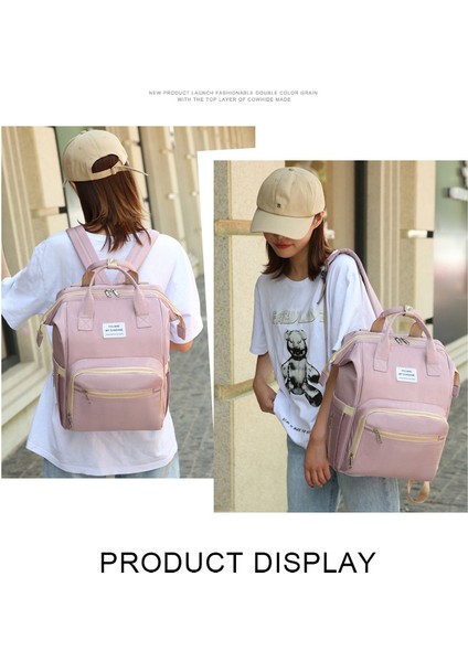 Lovehome Büyük Kapasiteli Çok Fonksiyonlu Anne Bebek Sırt Çantası - Taro Mor (Yurt Dışından) fiyatları