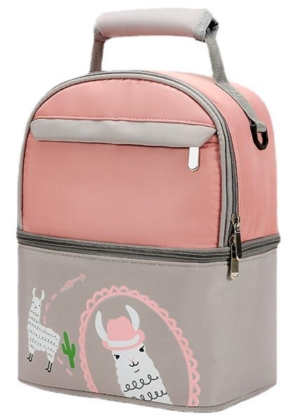 Lovehome Çok Cepli Büyük Anne Bebek Sırt Çantası - Pembe (Yurt Dışından)