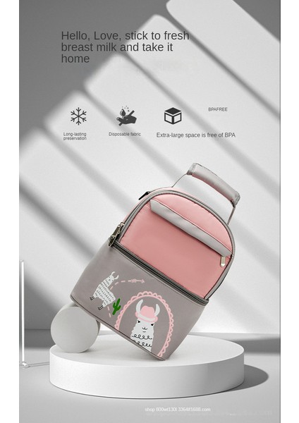 Lovehome Çok Cepli Büyük Anne Bebek Sırt Çantası - Pembe (Yurt Dışından) indirimleri