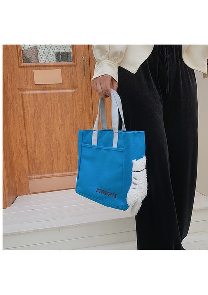 Lovehome Büyük Kapasiteli Çok Fonskiyonlu Omuz Çantası - Mavi (Yurt Dışından) fiyatları