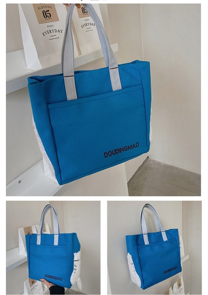 Lovehome Büyük Kapasiteli Çok Fonskiyonlu Omuz Çantası - Mavi (Yurt Dışından) modelleri