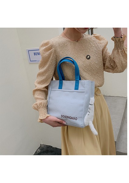 Lovehome Büyük Kapasiteli Çok Fonskiyonlu Omuz Çantası - Gri (Yurt Dışından) fiyatları