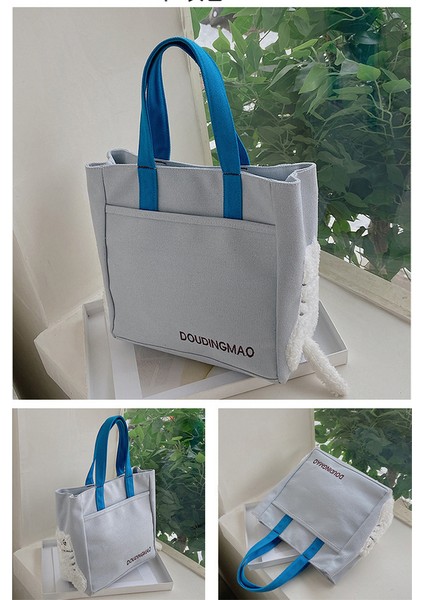 Lovehome Büyük Kapasiteli Çok Fonskiyonlu Omuz Çantası - Gri (Yurt Dışından) modelleri