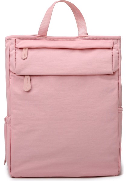 Lovehome Çok Bölmeli Sırt Çantası - Pembe (Yurt Dışından)